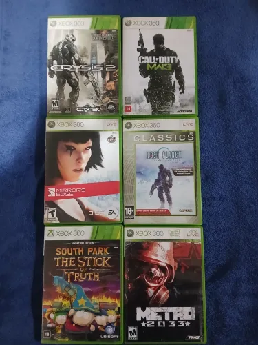 Jogos originais XBOX 360