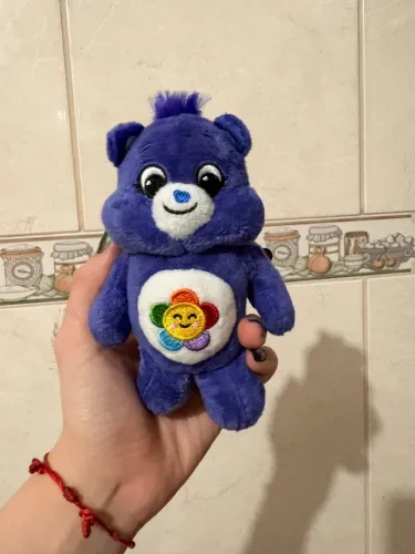 Ursinho carinhoso cacau show chaveiro roxo
