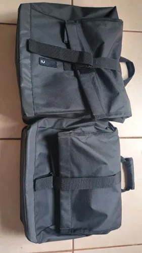 Bolsa alforge duplo para bikes,moto ou porta malas de carro