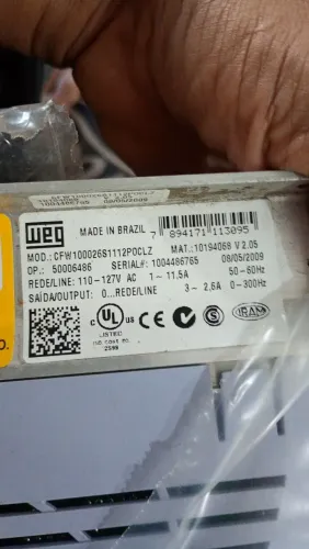 Inversor Weg CFW10 127v