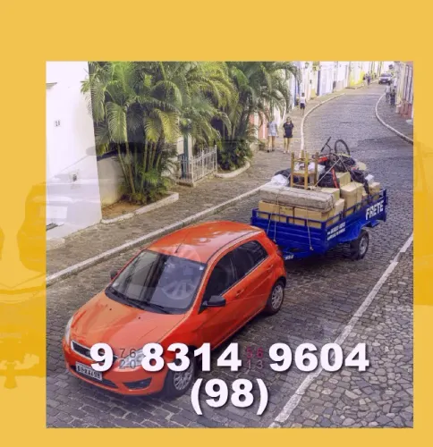 frete barato a partir de r$50,00 para toda a cidade! venha conferir!