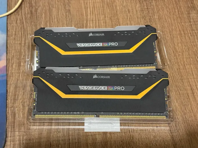 Memória DDR4 Corsair Vengeance RGB Pro TUF Gaming Edition, 16GB (2x8GB), 3200MHz