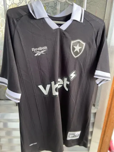 Camisa Jogo Botafogo 2026 Huguinho Sulamericana 75 Preta GG
