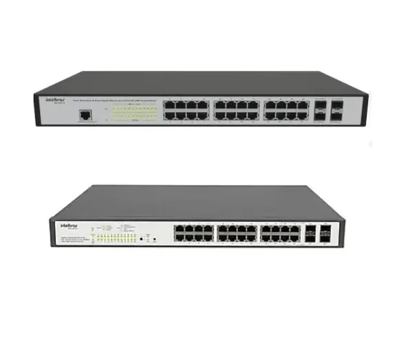 Switch Intelbras Sg2404 24Portas Gigabit L2+ Gerenciável