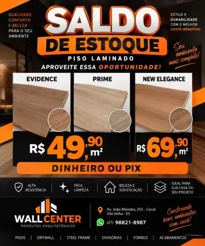 Piso laminado