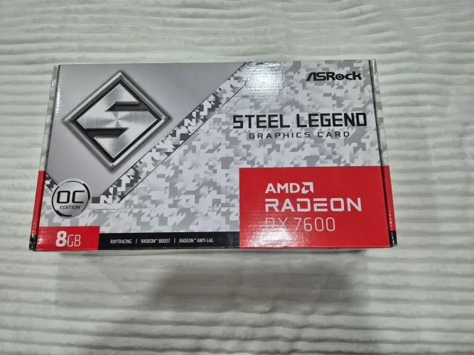 Placa de video RX 7600 steel legendg