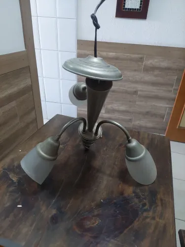 Lustre com 3 lâmpadas