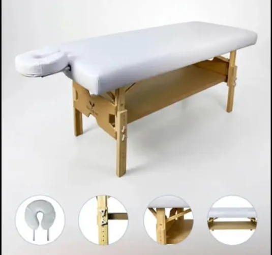 Maca Profissional para Massagem e Estética com Escada | Semi Nova