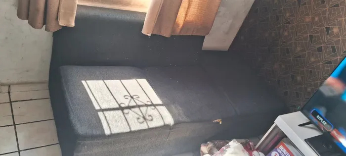 Sofá em L usado pra desapegar.
