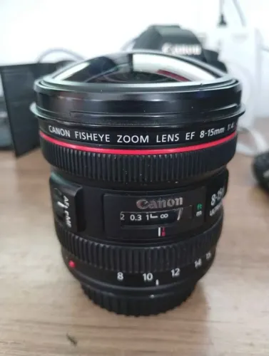 Lente Canon 8-15 Fisheye