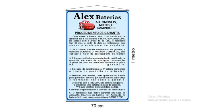 ALEX BATERIAS GV MG