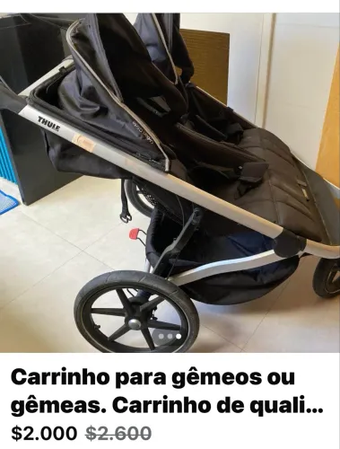 Carrinho de bebê para Gêmeos