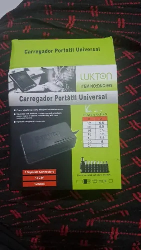 Carregador portátil universal