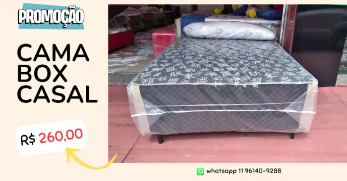 cama box casal