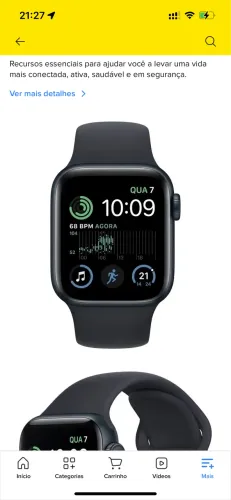 Relógio Smart Watch Apple