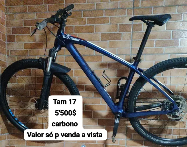 Caloi elite carbono 17