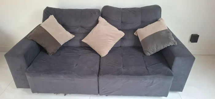 SOFA SEMI NOVO RETRATIL 2 LUGARES GRANDE