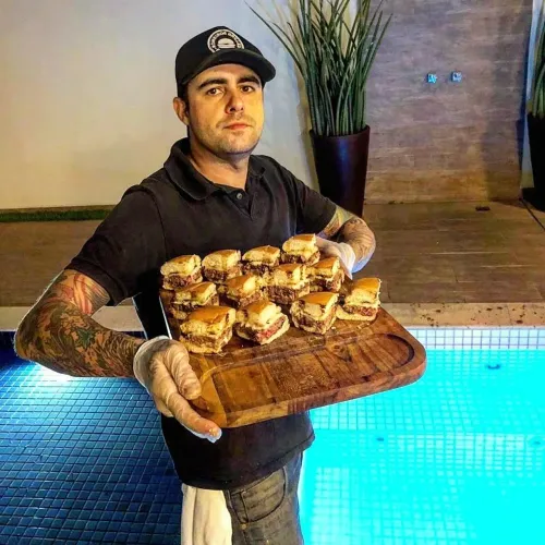 Churrasqueiro Profissional e Hamburgada 
