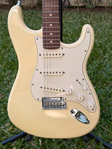 Fender American Standard Stratocaster USA 2013 - Olympic White - Custom Shop Fat 50s