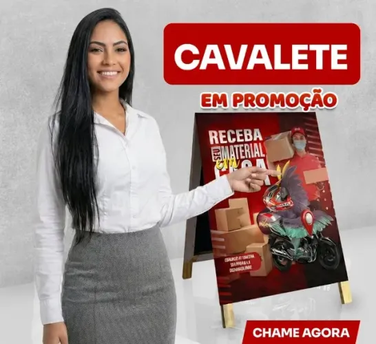CAVALETE DE MADEIRA EM PROMOÇÃO - CHAME AGORA!
