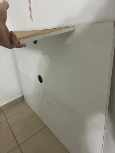 Painel de TV branco