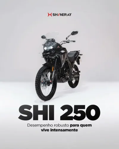 Shineray SHI 250 EFI Preta 