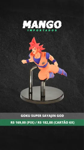 Figure Bandai Goku Super Sayajin God