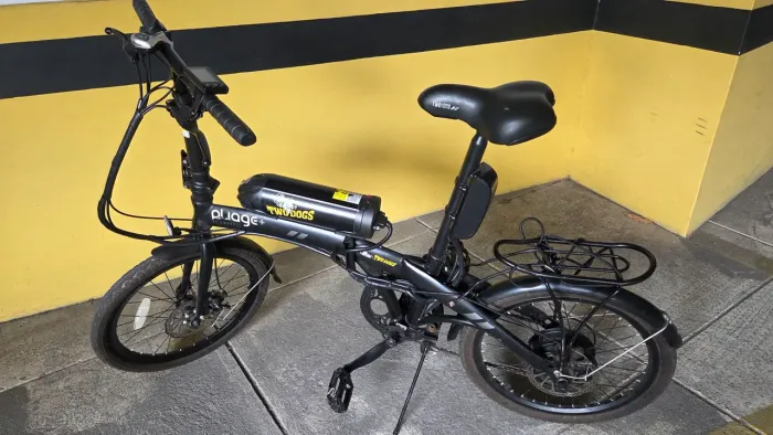 Bicicleta elétrica dobrável Pliage TwoDogs
