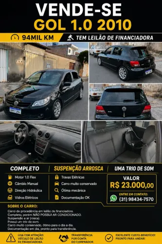 Volkswagen Gol Geração V 1.0 8V MI Total Flex Mec. 4P 2010