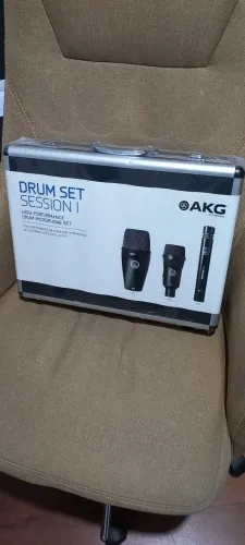 Kit de microfone para bateria akg DRUM SET SESSION 1 LACRADO!!