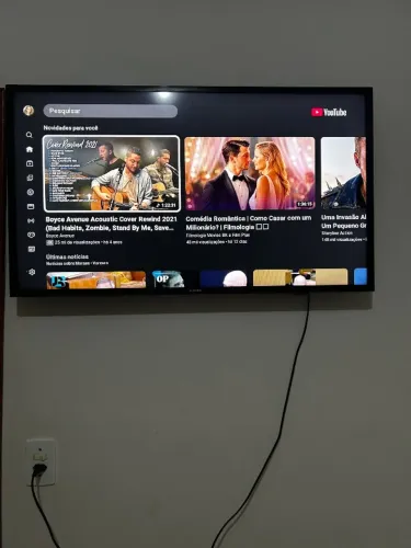 "SmaTV Samsung 40?Full HD Perfeita + Controle