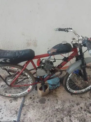 Bike motorizada funcionando pra conversar