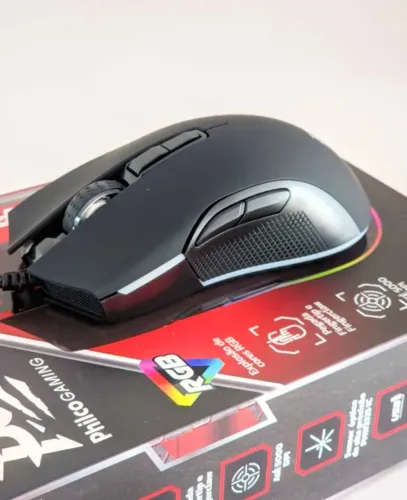 Mouse Gamer PMS70 sensor optico PMW3325 RGB, envio gratis olx