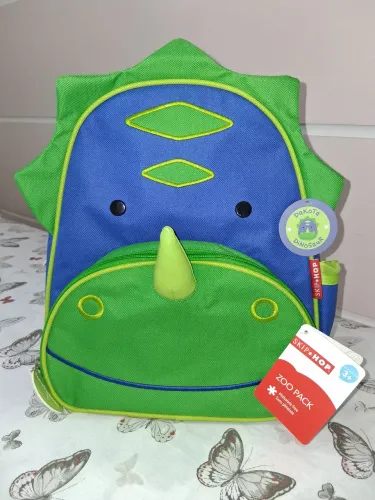 Mochila Infantil Skip Hop Zoo Dinossauro Original