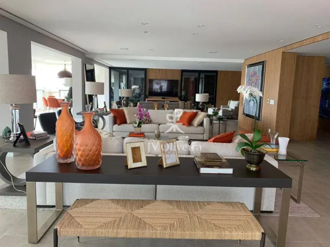 Apartamento com 4 dormitórios, 607 m² - venda ou aluguel - Panamby - São Paulo/SP