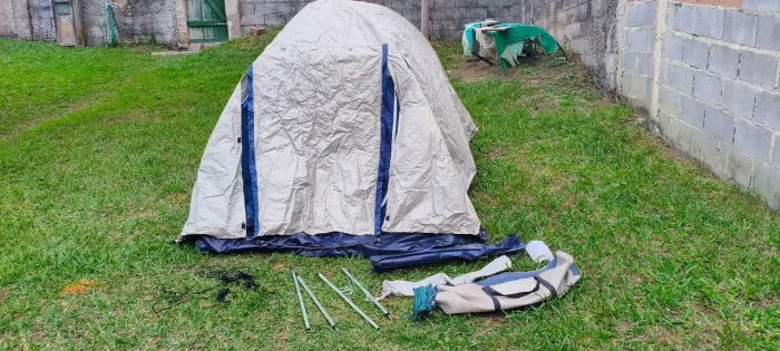 Barraca camping 3/4 pessoas importado