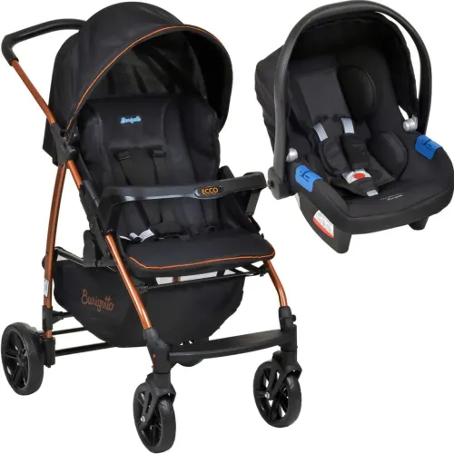 Vendo carrinho de bebe da marca burigotto com bebê conforto