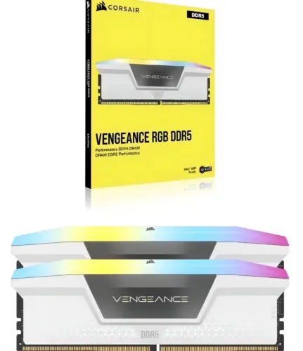 Memória RAM para PC Gamer (2x16GB) 32GB DDR5 6400mhz Cl36 Corsair Vengeance RGB 