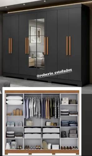 Promoção de Roupeiro preços variados pronto entrega.