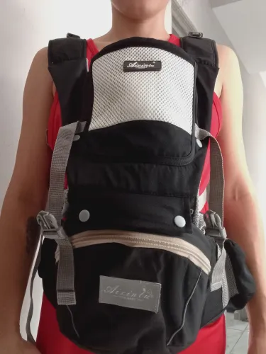 Canguru Carrega Bebe Confort Seguro C/ Apoio Bolsa Ergonômico