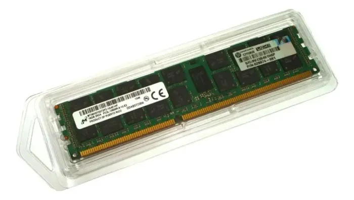 Memória RAM verde-escuro 16GB 1x16GB HP PC3L-10600R-9