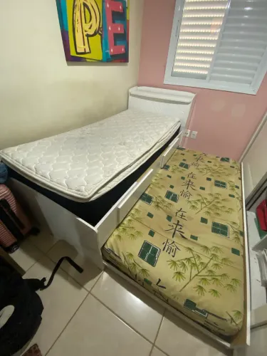 CAMA BICAMA COM COLCHÕES - ÓTIMO ESTADO