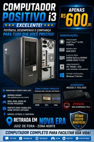 Computador CPU SOMENTE - MUITO BOM