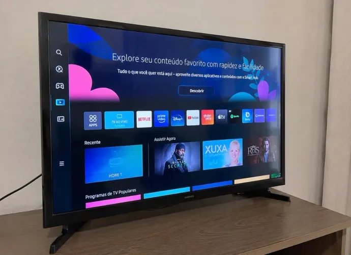 Smart TV Samsung 32? em ótimo estado