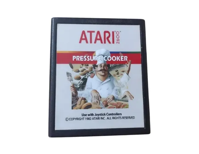 Atari Jogo Preassure Cooker - Cartucho Original Relabel