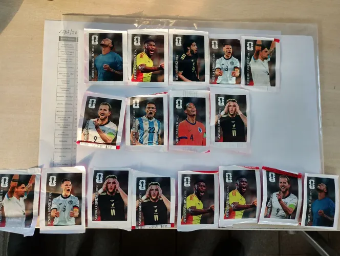 Figurinhas da coca para trocar 