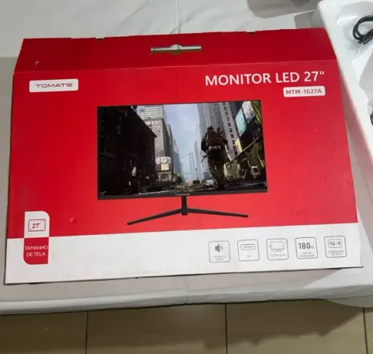 MONITOR GAMER NOVO LED 27" 180HZ 39W TOMATE MTM-1027A