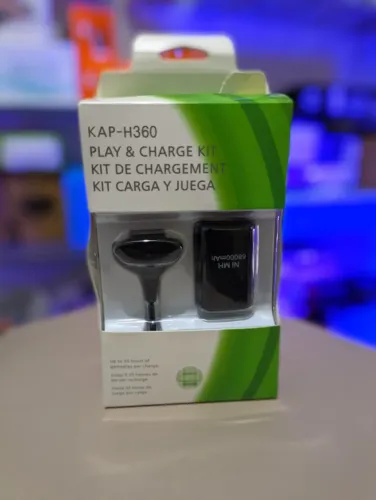 Bateria Xbox 360 Com Cabo + Entrega Grátis