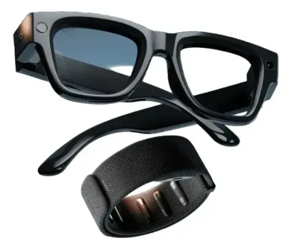 Meta Ray-Ban Display + Neural Band LACRADO Óculos Inteligente com Display
