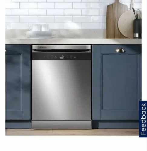 Lava-Louças Electrolux 14 Serviços Inox com Função Higienizar Compras (LL14X)